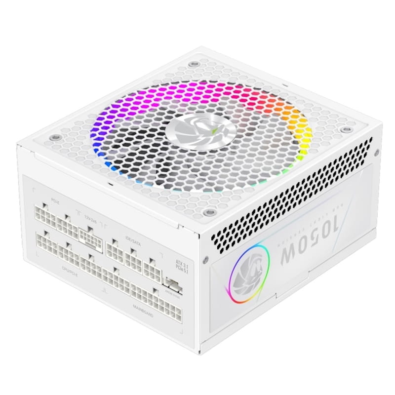 Блок живлення GameMax RGB Pro 1050G 1050W White