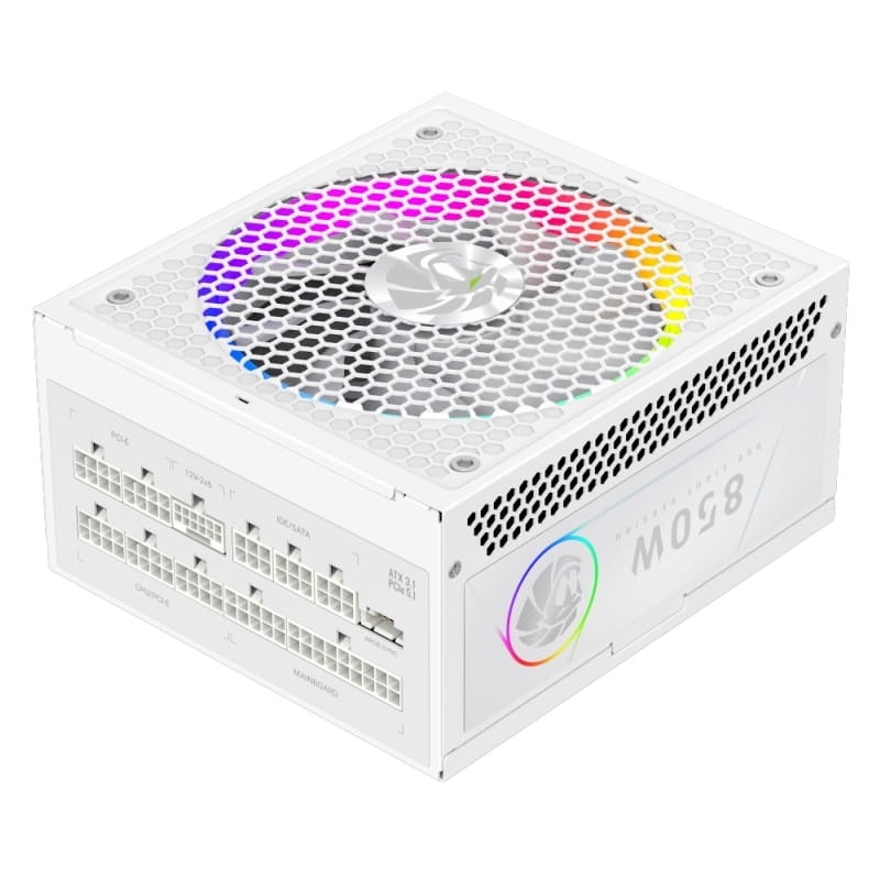 Блок живлення GameMax RGB Pro 850G 850W White