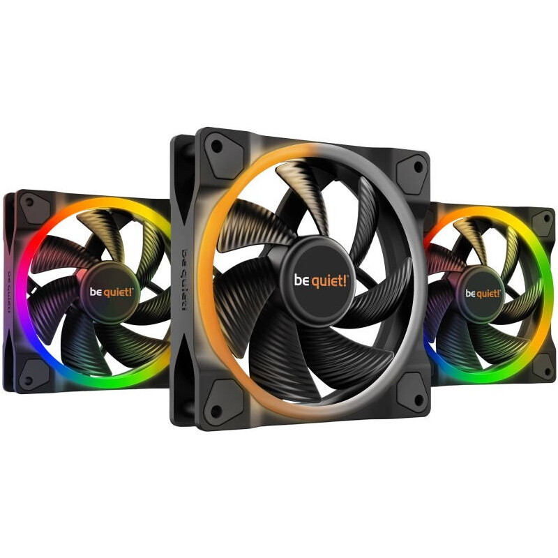 Вентилятор be quiet! Light Wings 140mm PWM Triple Pack (BL078)