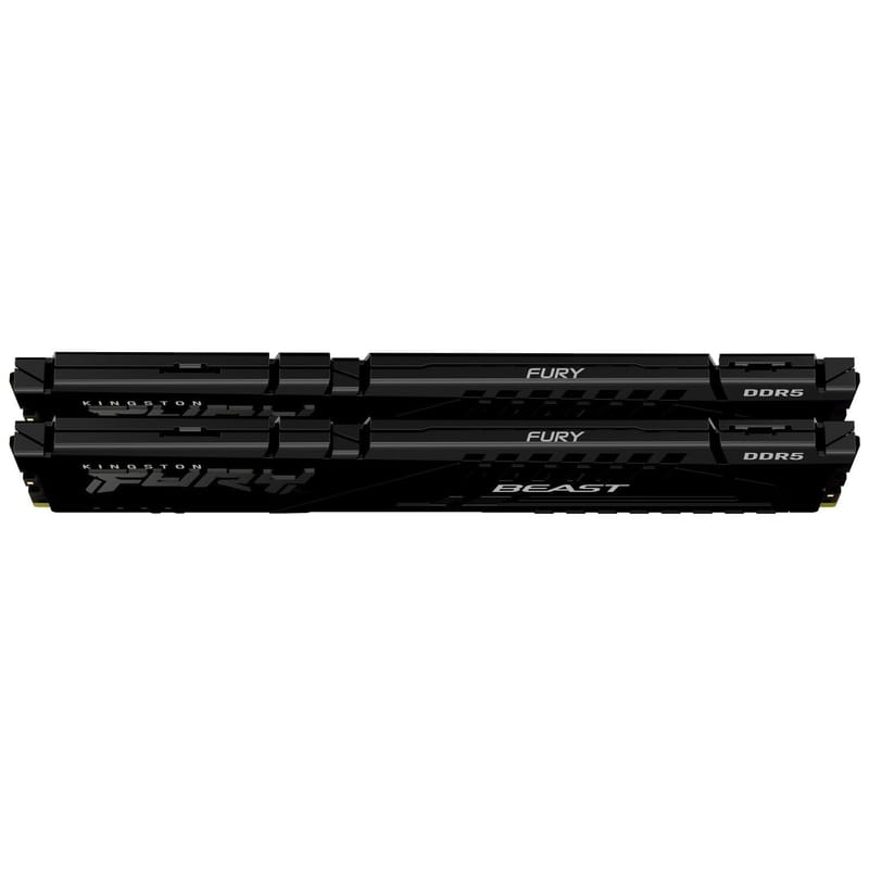 Модуль пам`яті DDR5 2x32GB/5600 Kingston Fury Beast Black (KF556C40BB2K2-64)