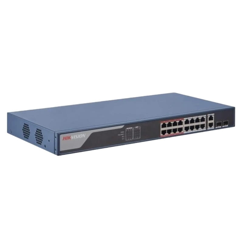Коммутатор Hikvision DS-3E1318P-EI(B)