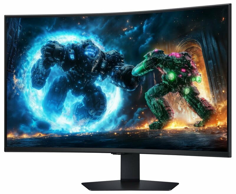 Монiтор Samsung 37" Odyssey G7 (LS37FG756EIXUA) VA Black 165Hz Curved
