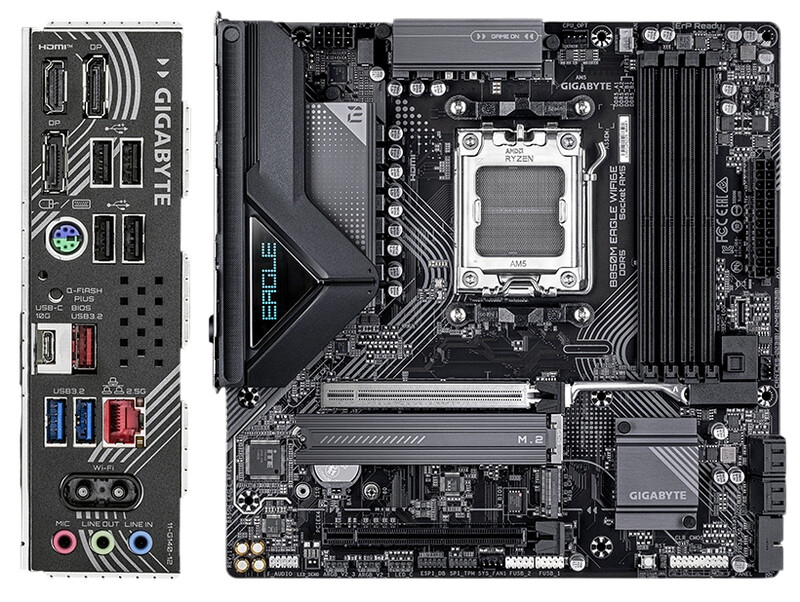 Материнская плата Gigabyte B850M Eagle WiFi6E Socket AM5
