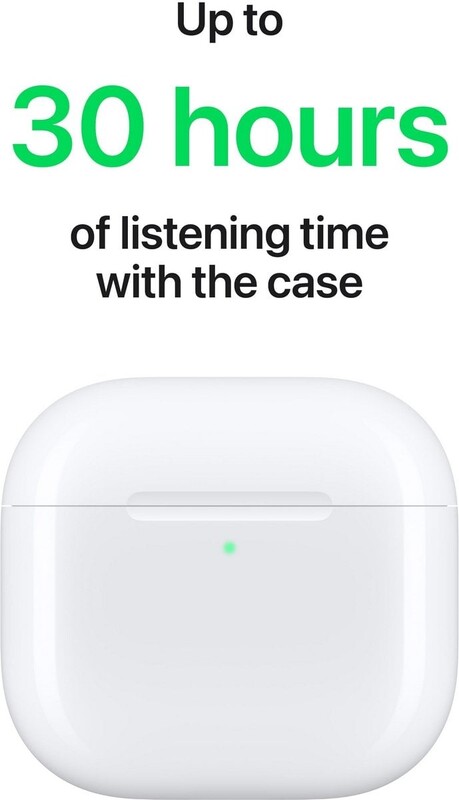 Bluetooth-гарнитура Apple AirPods 4 (MXP63ZE/A)