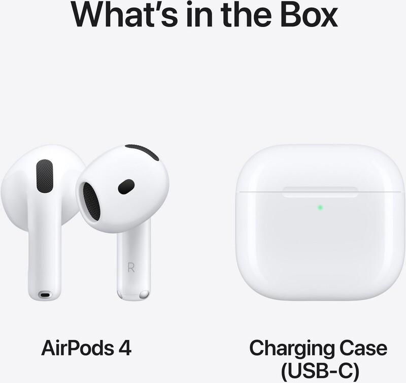Bluetooth-гарнитура Apple AirPods 4 (MXP63ZE/A)