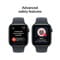 Фото - Смарт-часы Apple Watch SE 3 GPS 44mm Midnight Aluminium Case with Midnight Sport Band - S/M (MEHN4RK/A) | click.ua