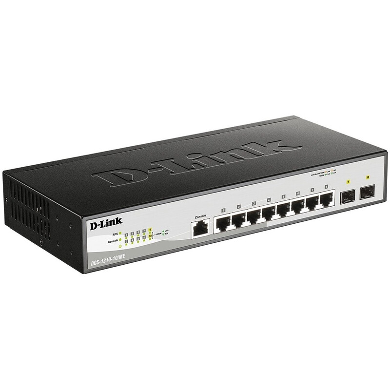 Комутатор D-Link DGS-1210-10/ME