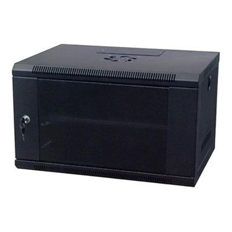 Шафа настінна Kingda (KD-007-6618) RAL9004 19" 18U 600мм