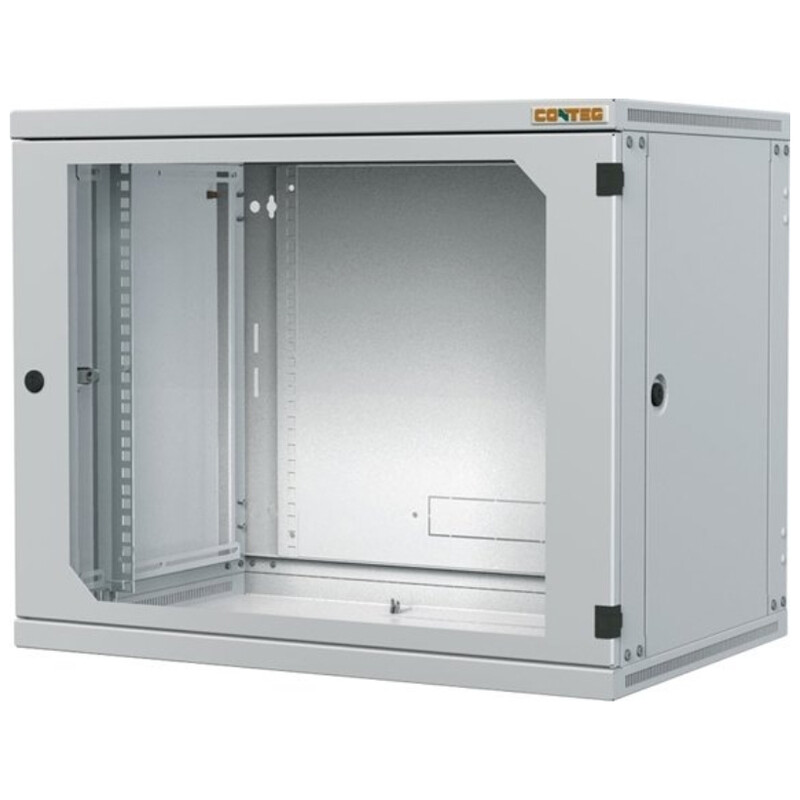 Шкаф настенный Conteg 19" 6U со стекл. дверцей, 600х500мм, IP30 RUN-06-60/50-I