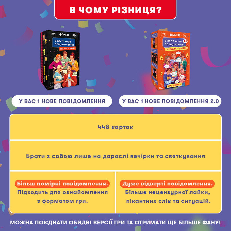 Игра для компании Orner У вас 1 новое сообщение 2.0 (orner-3016)