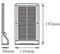 Фото - Світильник вуличний Doorled Solar, 3W, 4000К, датчик руху, сірий (4058075267862) | click.ua