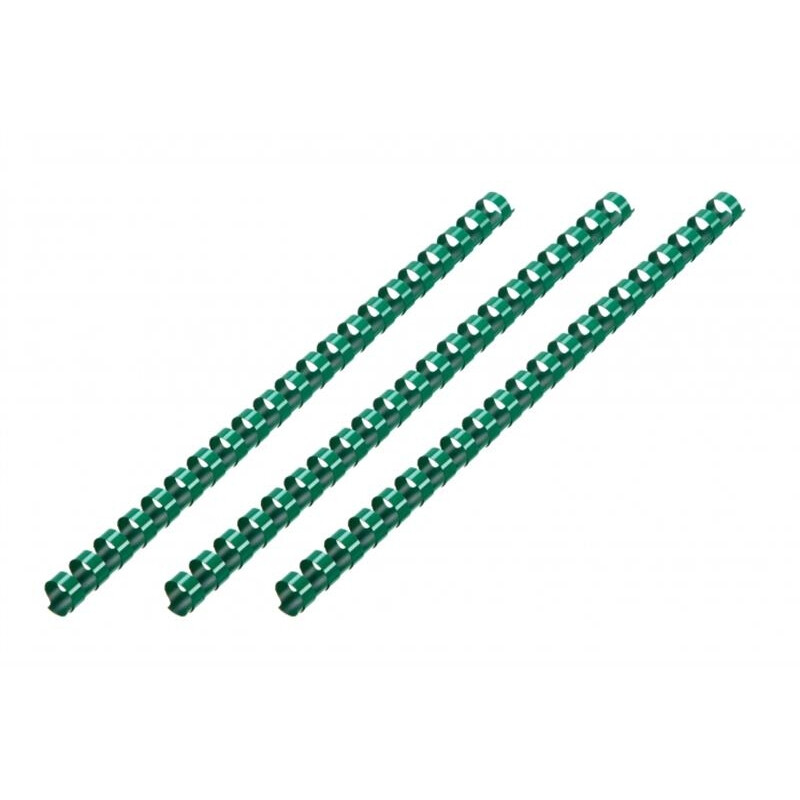 Пружина пластиковая 2E A4, 16 мм, зеленая, 100шт (2E-PL16-100GR)