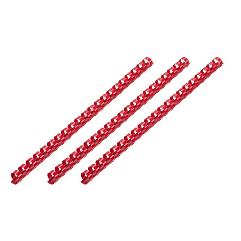 Пружина пластиковая 2E A4, 16 мм, красная, 100шт (2E-PL16-100RD)