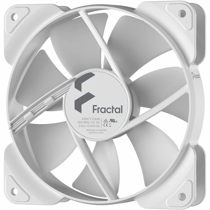 Вентилятор Fractal Design Aspect 12 RGB White (FD-F-AS1-1208)