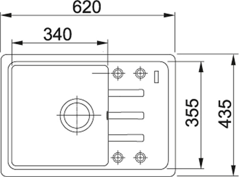 Кухонна мийка Franke Malta BSG 611-62 Сірий камінь (114.0575.042)