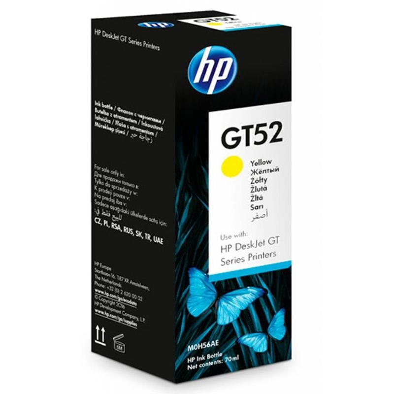 Чернила HP GT52 5810/5820 Yellow (M0H56AE) 70 г