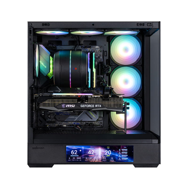 Корпус Zalman P40 DS Black без БЖ