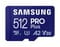 Фото - Карта памяти MicroSDXC 512GB UHS-I/U3 Class 10 Samsung Pro Plus R180/W130MB/s + SD-адаптер (MB-MD512SB/WW) | click.ua