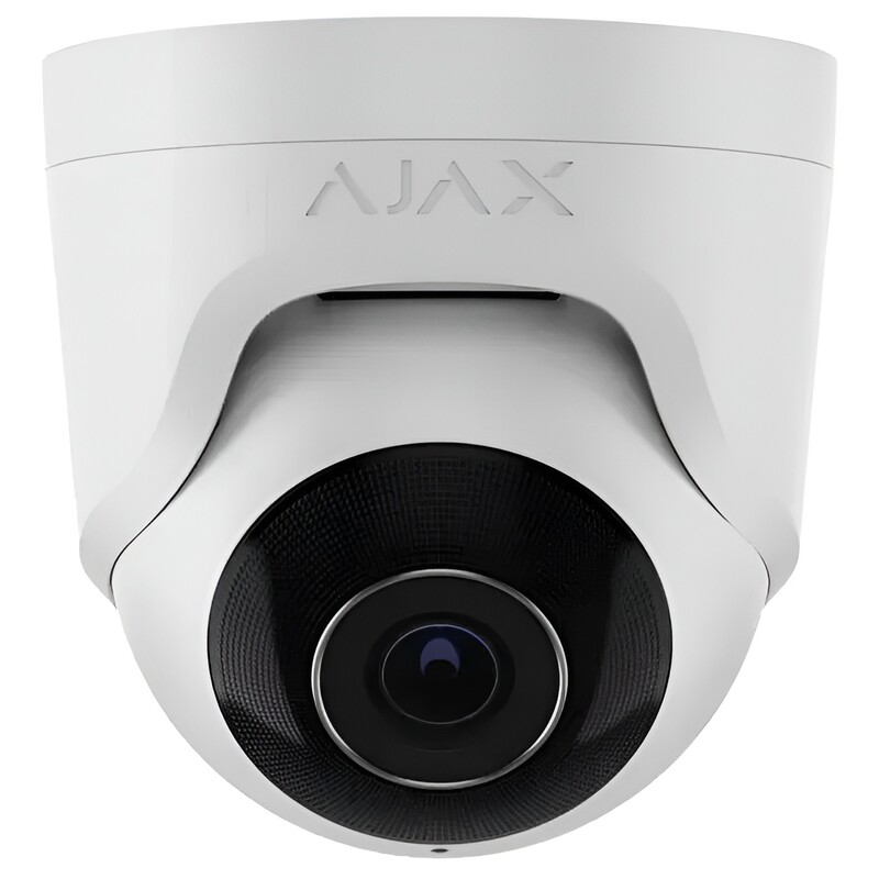 IP-камера Ajax TurretCam (8 Mp/2.8 mm) White (64927.197.WH1)