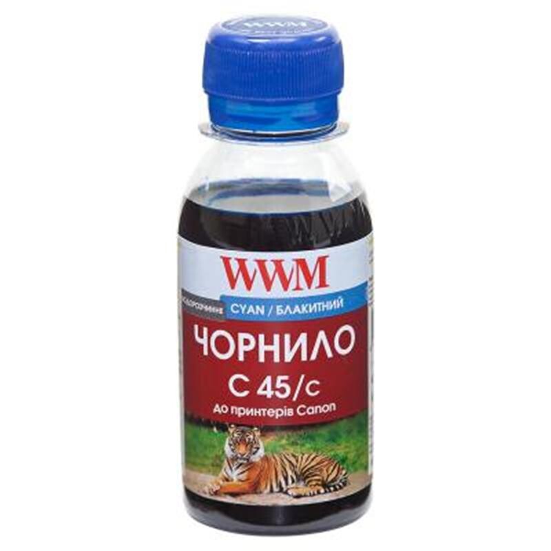 Чернила WWM Canon CL-441/CL-446/CLI-451C (Cyan) (C45/C-2) 100г
