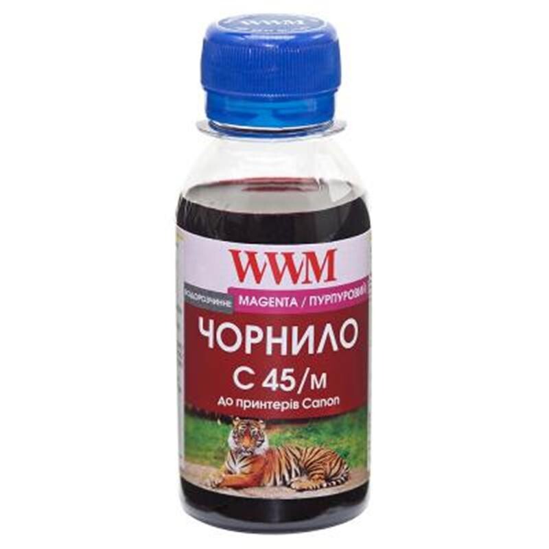 Чернила WWM Canon CL-441/CL-446/CLI-451M (Magenta) (C45/M-2) 100г