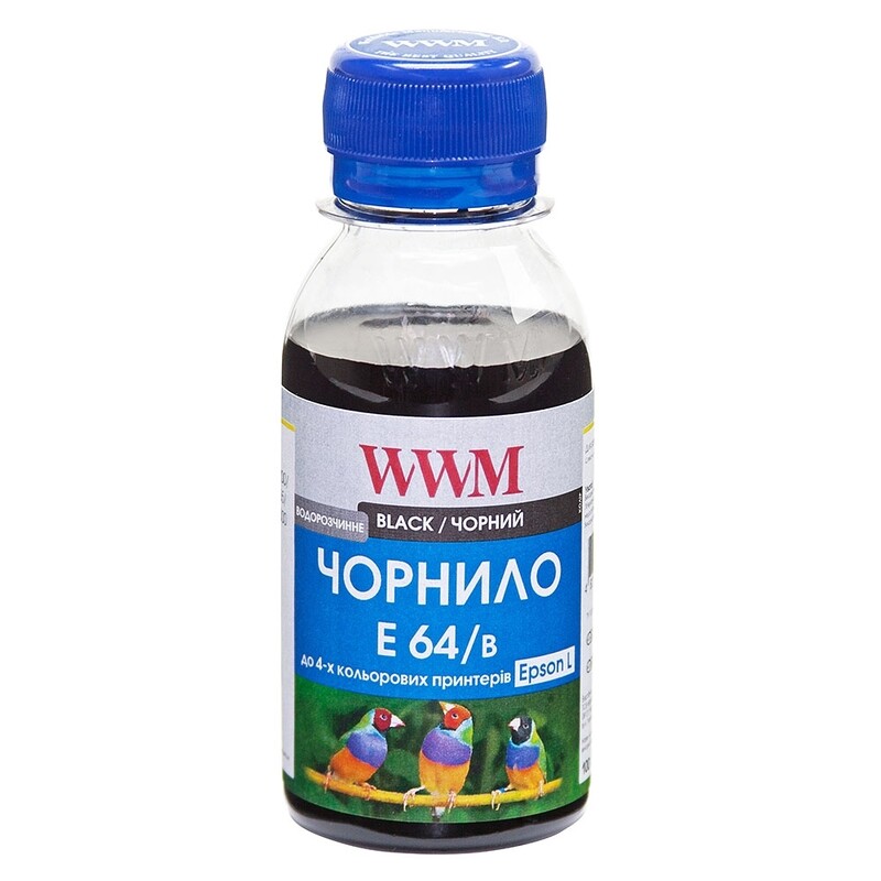 Чернила WWM Epson L110/L210/L355 (Black) (E64/B-2) 100г