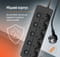 Фото - Фильтр питания СolorWay (CW-PSEA52SBK) 5 розеток, 2м, Black | click.ua