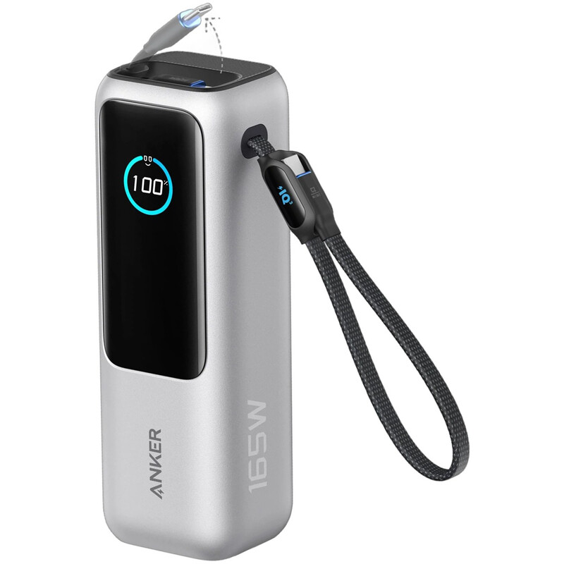 Универсальная мобильная батарея Anker Laptop 25000mAh 165W Silver (A1695H41)