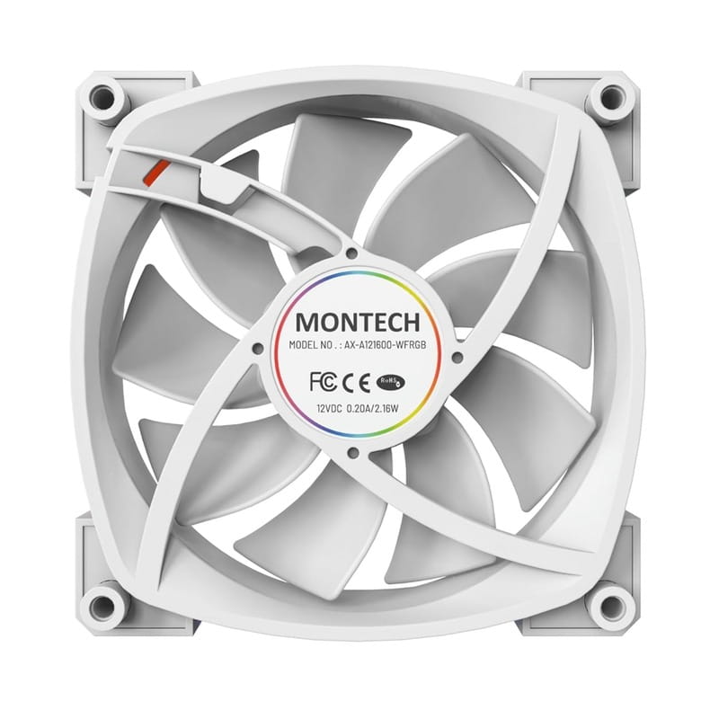 Вентилятор Montech AX120 PWM White