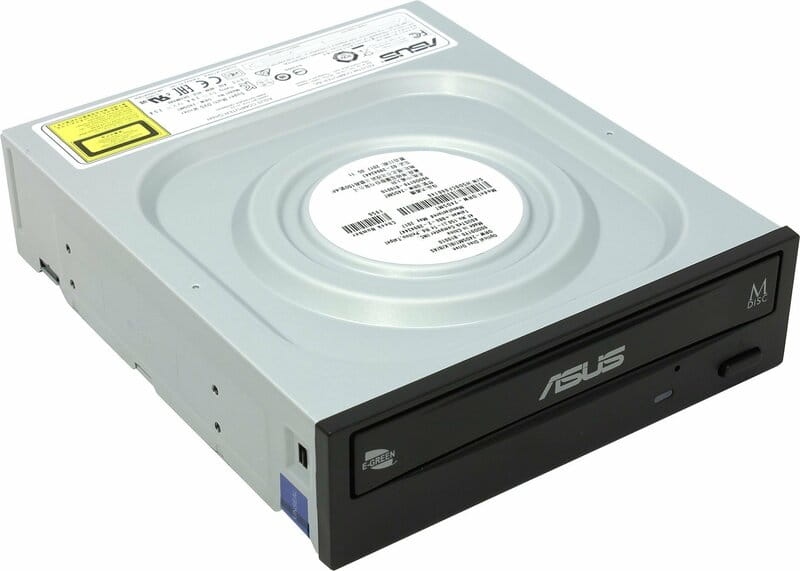 Оптический привод DVD+/-RW Asus DRW-24D5MT/BLK/G/AS Black (90DD01Y0-B20010)