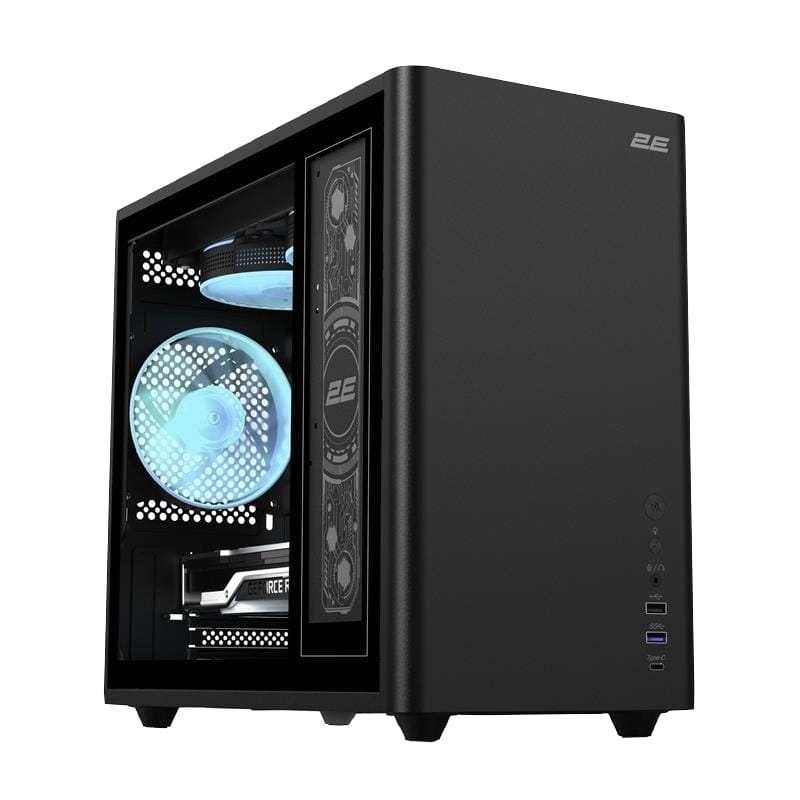 Корпус 2E Credo Plus V350BG Black без БЖ