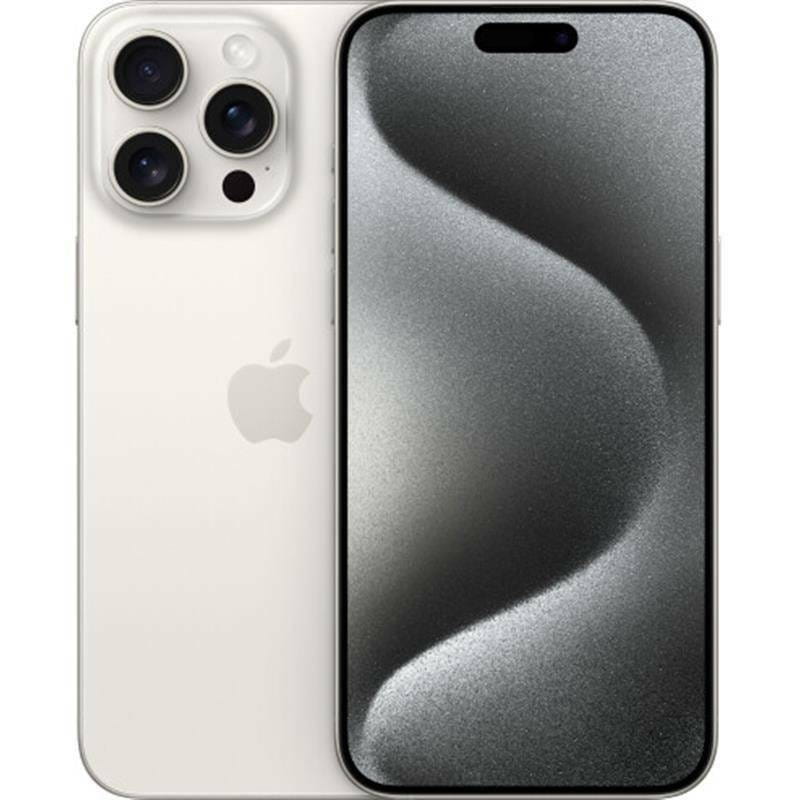 Смартфон Apple iPhone 15 Pro 128GB e-Sim White Titanium (Восстановленный / Близкий к идеальному)