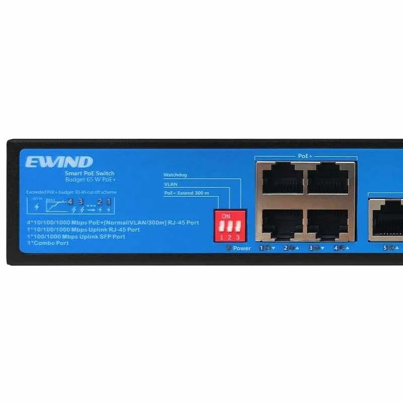 Коммутатор Ewind EW-S1907CG-AP PoE