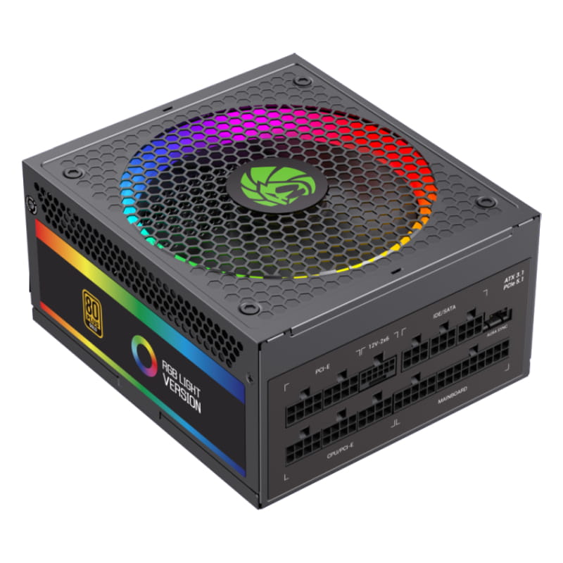 Блок питания GameMax RGB 850 Pro 850W Black (ATX3.1 PCIe5.1)