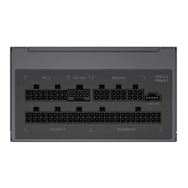 Блок питания GameMax RGB 850 Pro 850W Black (ATX3.1 PCIe5.1)
