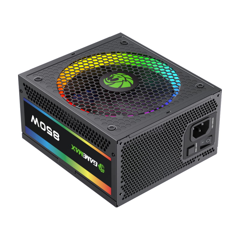Блок питания GameMax RGB 850 Pro 850W Black (ATX3.1 PCIe5.1)