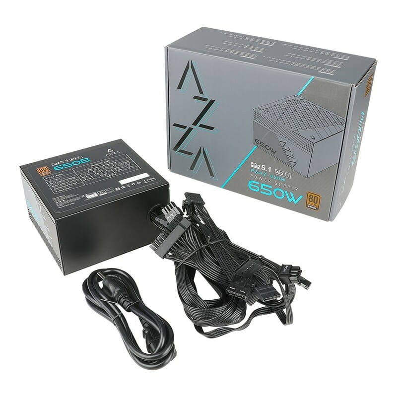 Блок питания AZZA PSAZ-650B(ATX3.1) 650W