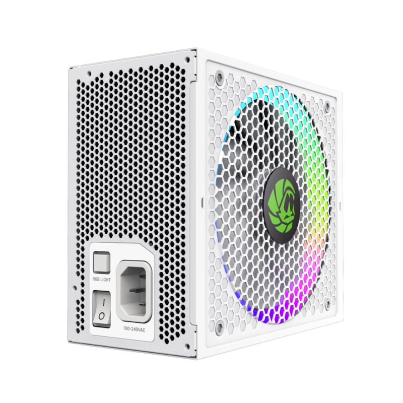 Блок живлення GameMax RGB 1050 Pro 1050W White (ATX3.1 PCIe5.1)