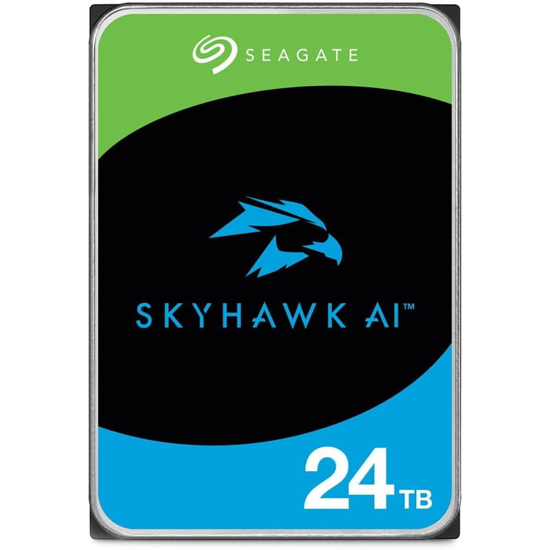 Накопичувач HDD SATA 24.0TB Seagate SkyHawk AI Surveillance 7200rpm 512MB (ST24000VE002)