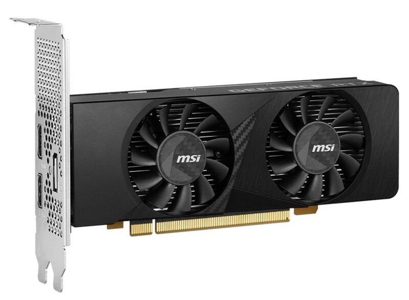 Видеокарта GF RTX 3050 6GB GDDR6 Low Profile E OC MSI (GeForce RTX 3050 LP E 6G OC)