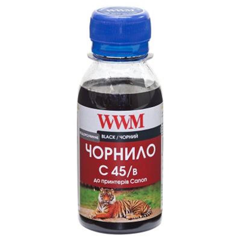 Чернила WWM Canon CLI-451B (Black) (C45/B-2) 100г