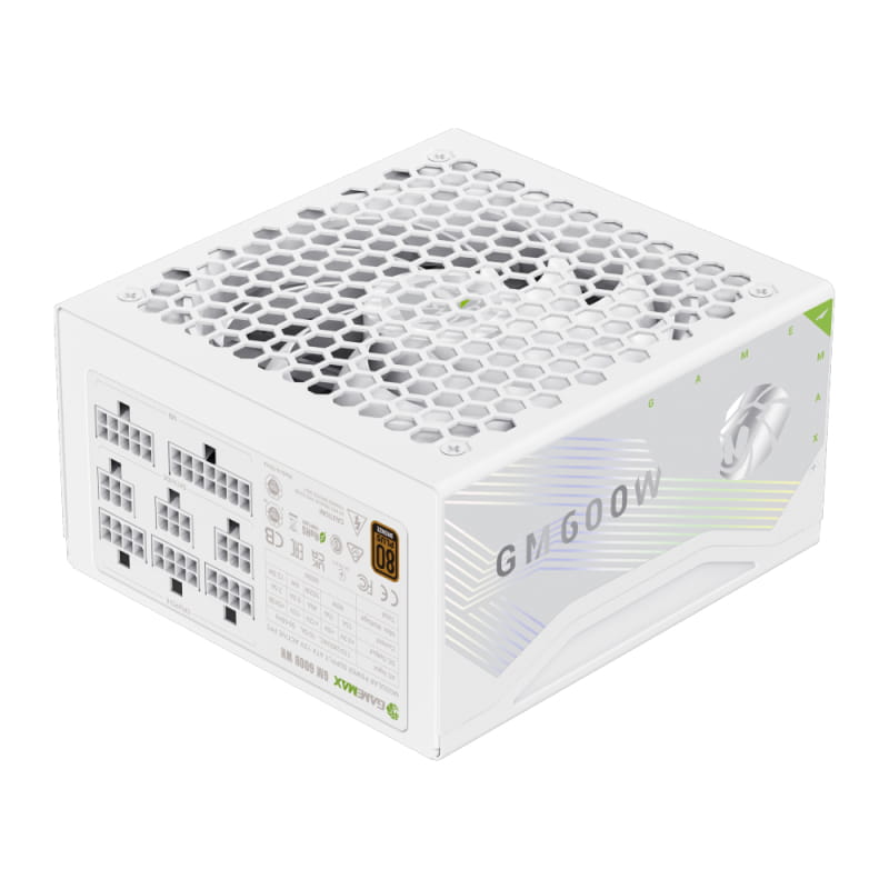 Блок питания GameMax GM 600B Fully-modular New 600W White