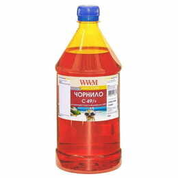 Чернила WWM Canon Pixma G1400/2400/3400 (Yellow) (C49/Y-4) 1000г