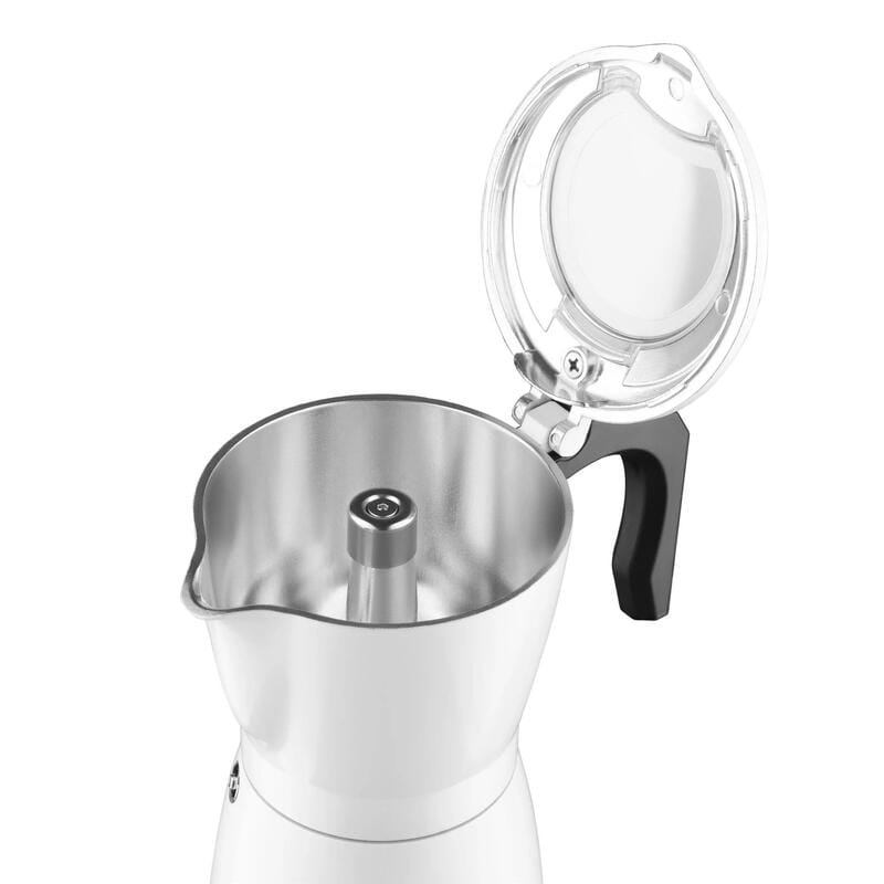 Електрична гейзерна кавоварка Ardesto CMM-X300W White