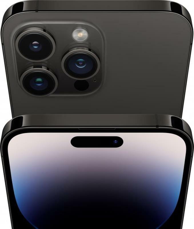 Смартфон Apple iPhone 14 Pro 256GB e-Sim Space Black (Відновлений / Близький до ідеального)