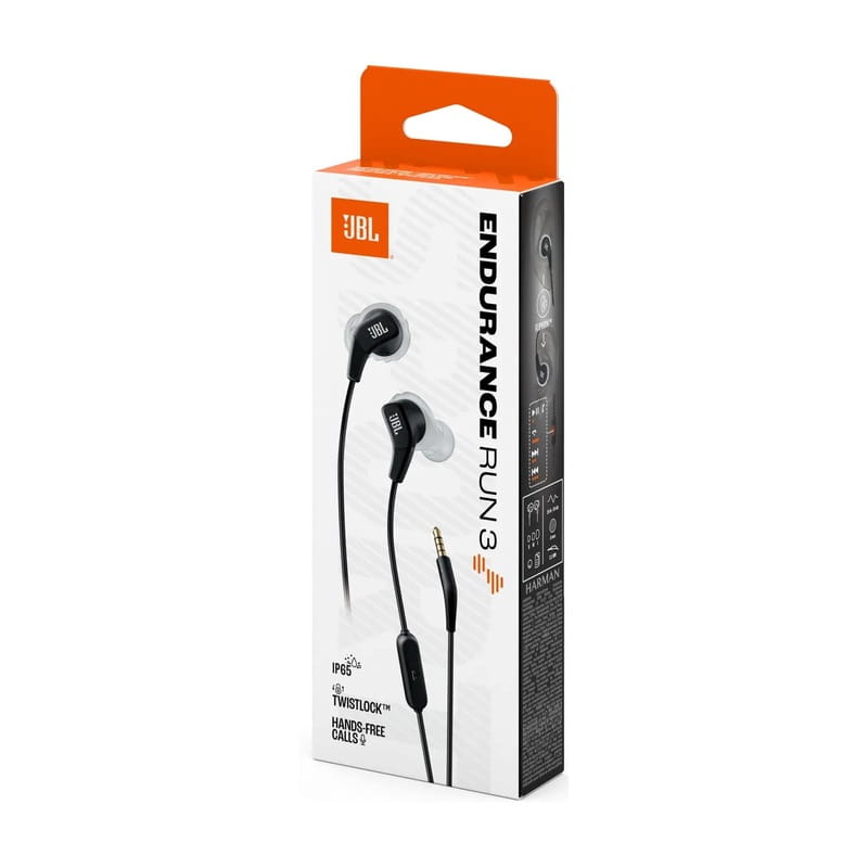 Гарнітура JBL Endurance Run 3 Black (JBLENDURRUN3BLKG)