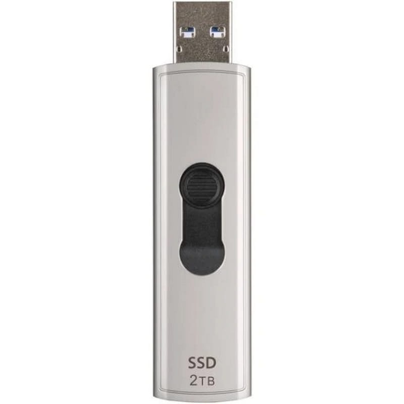 Накопитель внешний SSD USB 3.2 2TB Transcend ESD320A Silver (TS2TESD320A)