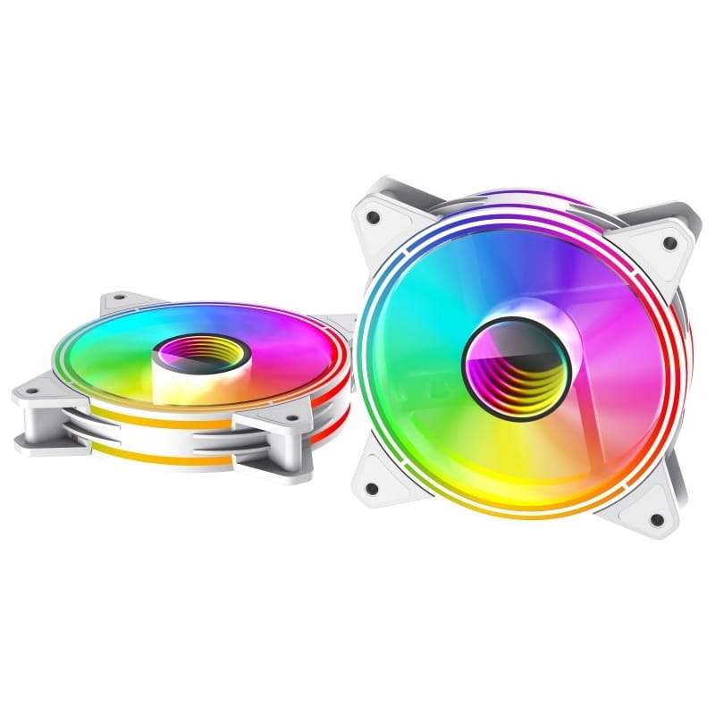 Вентилятор GameMax FN-12Rainbow-Q-Infinity WT