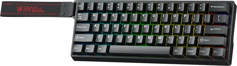 Клавиатура Aula WIN60 HE Magnetic Switch Black (6978080504029)
