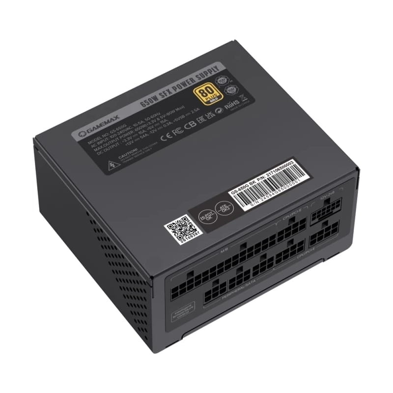 Блок питания GameMax GS-650G 650W Black